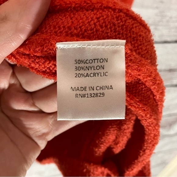 REVOLVE Tularosa Seta Ribbed Turtleneck Sweater in Red - Picture 12 of 12
